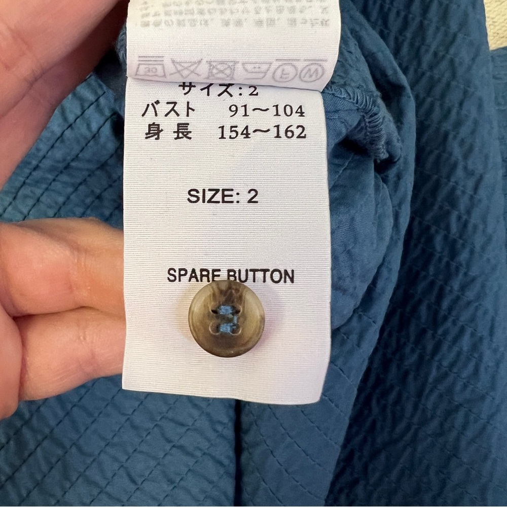 Yacco Maricard Blue Asymmetric Crossover Shirt - Picture 10 of 12